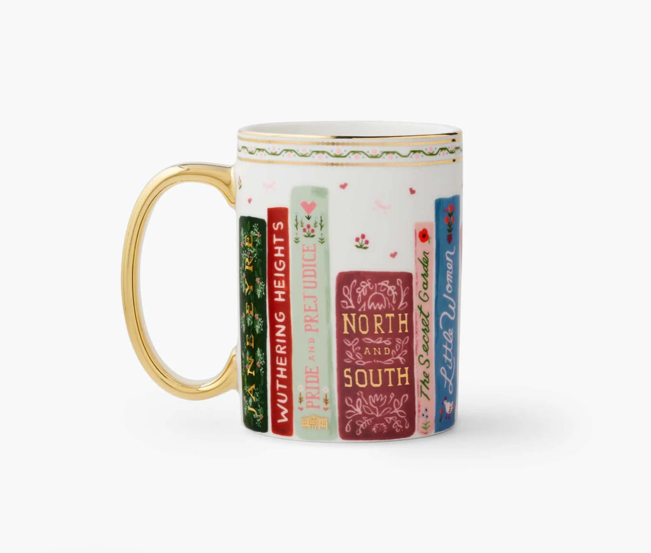 Rifle Paper Co. "Ladies Book Club" Porcelain Mug