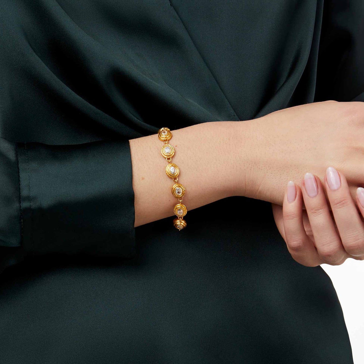 Julie Vos "Tudor" Tennis Bracelet-Cubic Zirconia