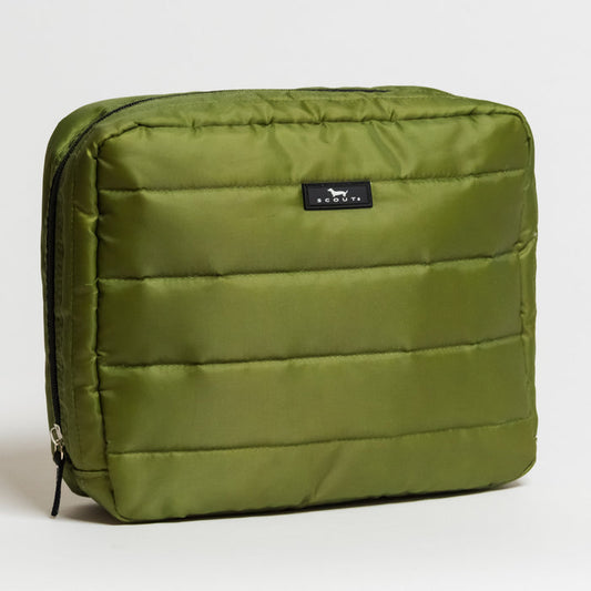 Scout Bags "Green Puffer" All-Inclusive Quilted Travel Organizer