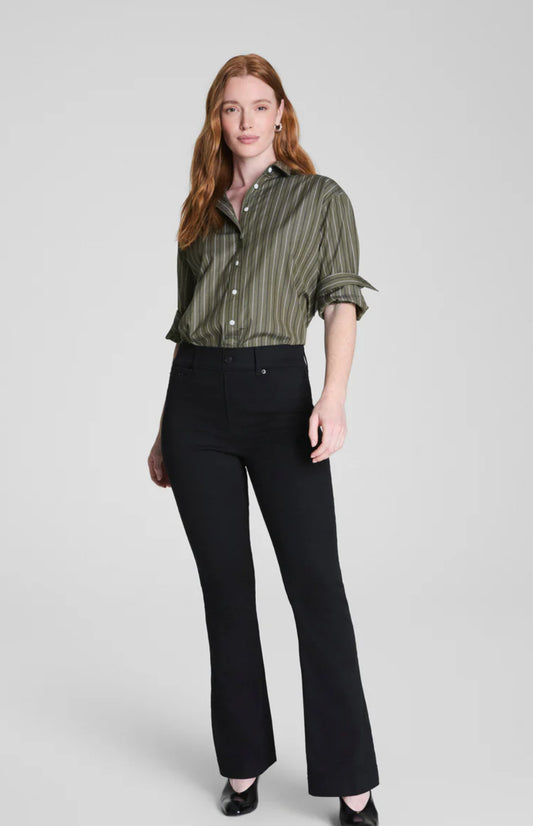 Spanx SPANXshape™ Original EveryWear Flare Jeans-Obsidian Rinse