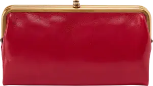 Hobo Bags “Lauren” Clutch Wallet - True Red