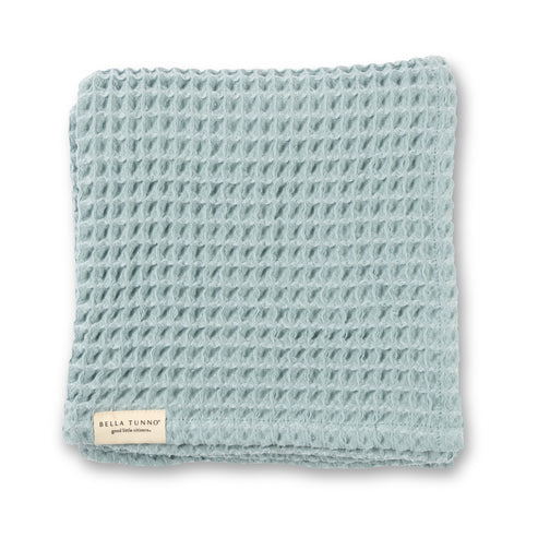Bella Tunno Waffle Baby Blanket - Fog