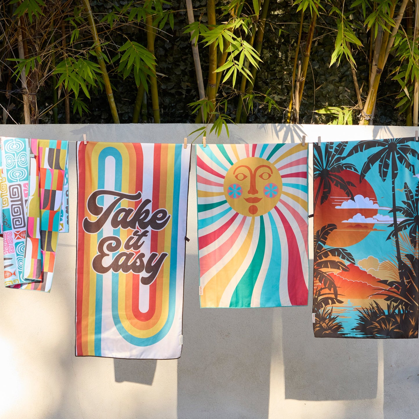 WerkShoppe "Oahu Breeze" GO BIG Towel