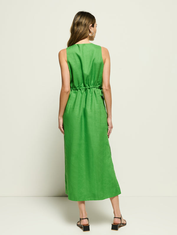 Nation LTD “Haydee” Midi Dress - Lime
