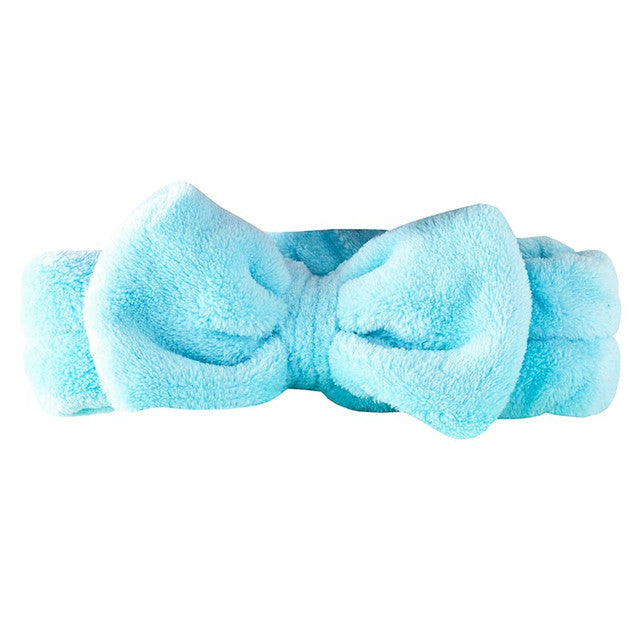 Bella Il Fiore Plush Bow Headband- 6 Colors
