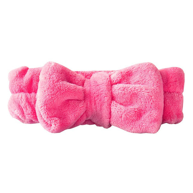 Bella Il Fiore Plush Bow Headband- 6 Colors