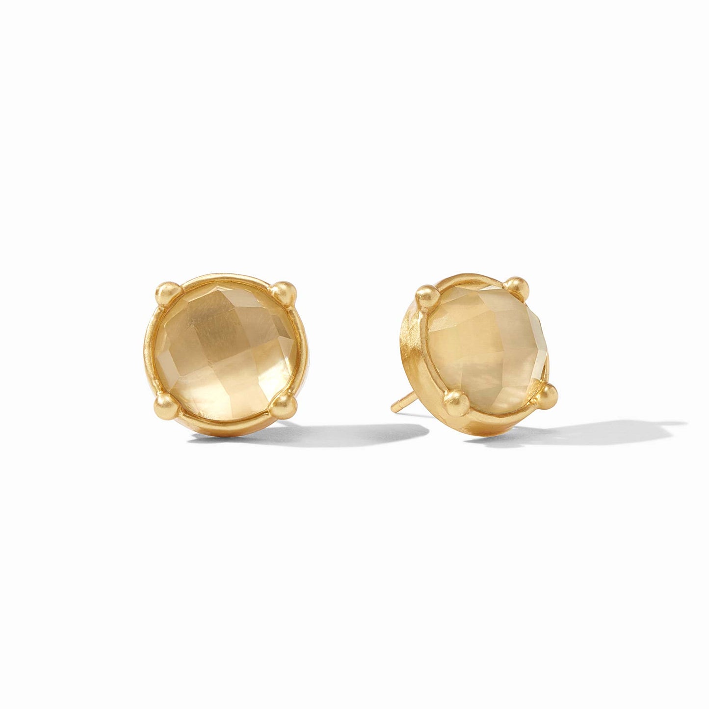 Julie Vos "Honey" Stud-Iridescent Champagne