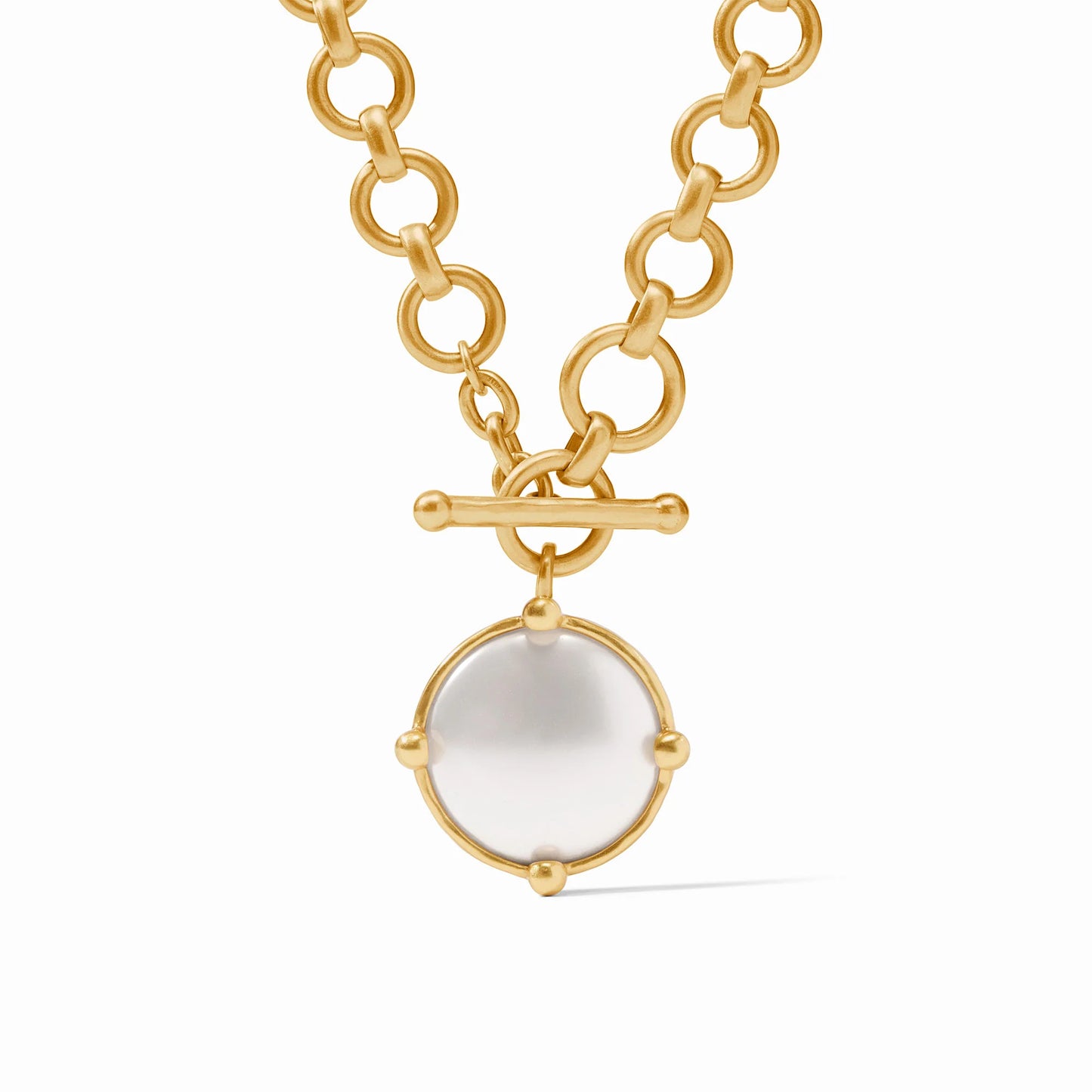 Julie Vos "Honeybee Demi Necklace" -Pearl