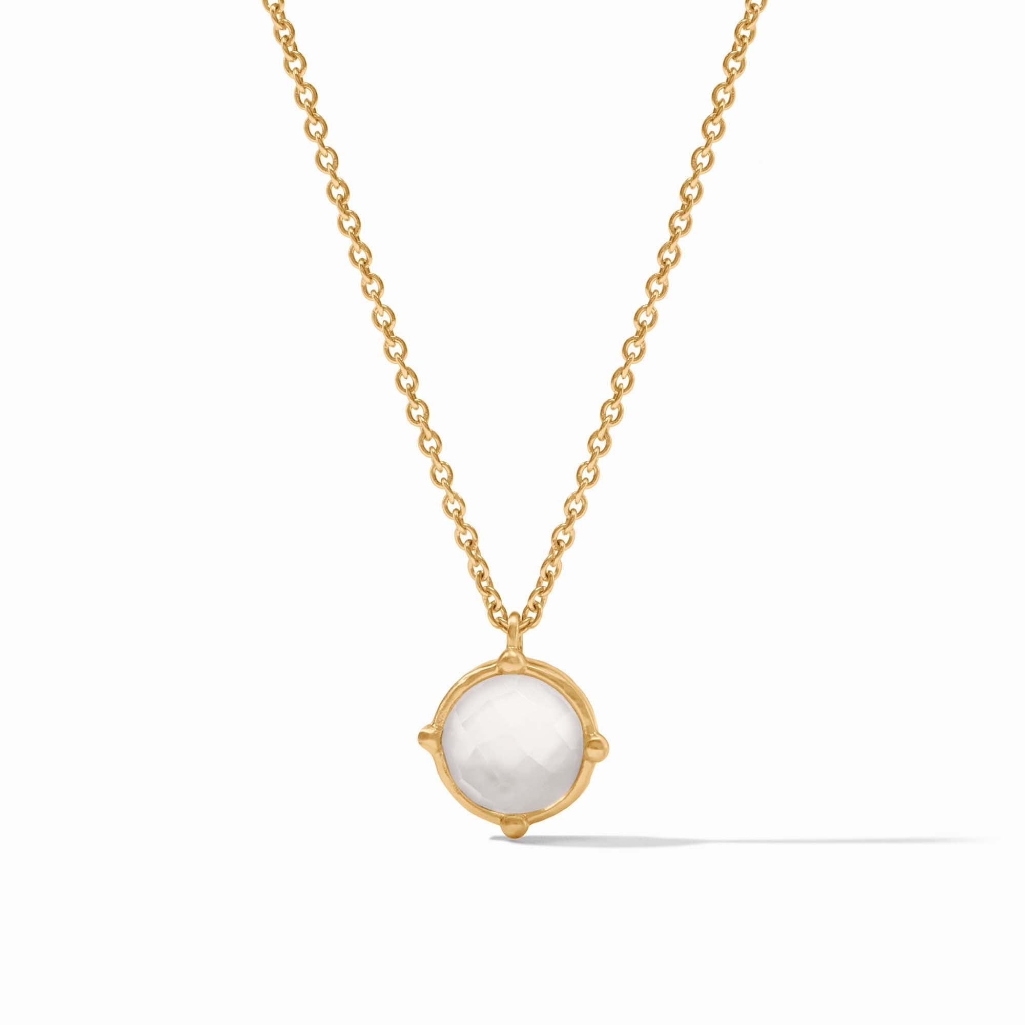 Julie Vos Honeybee Solitaire Necklace