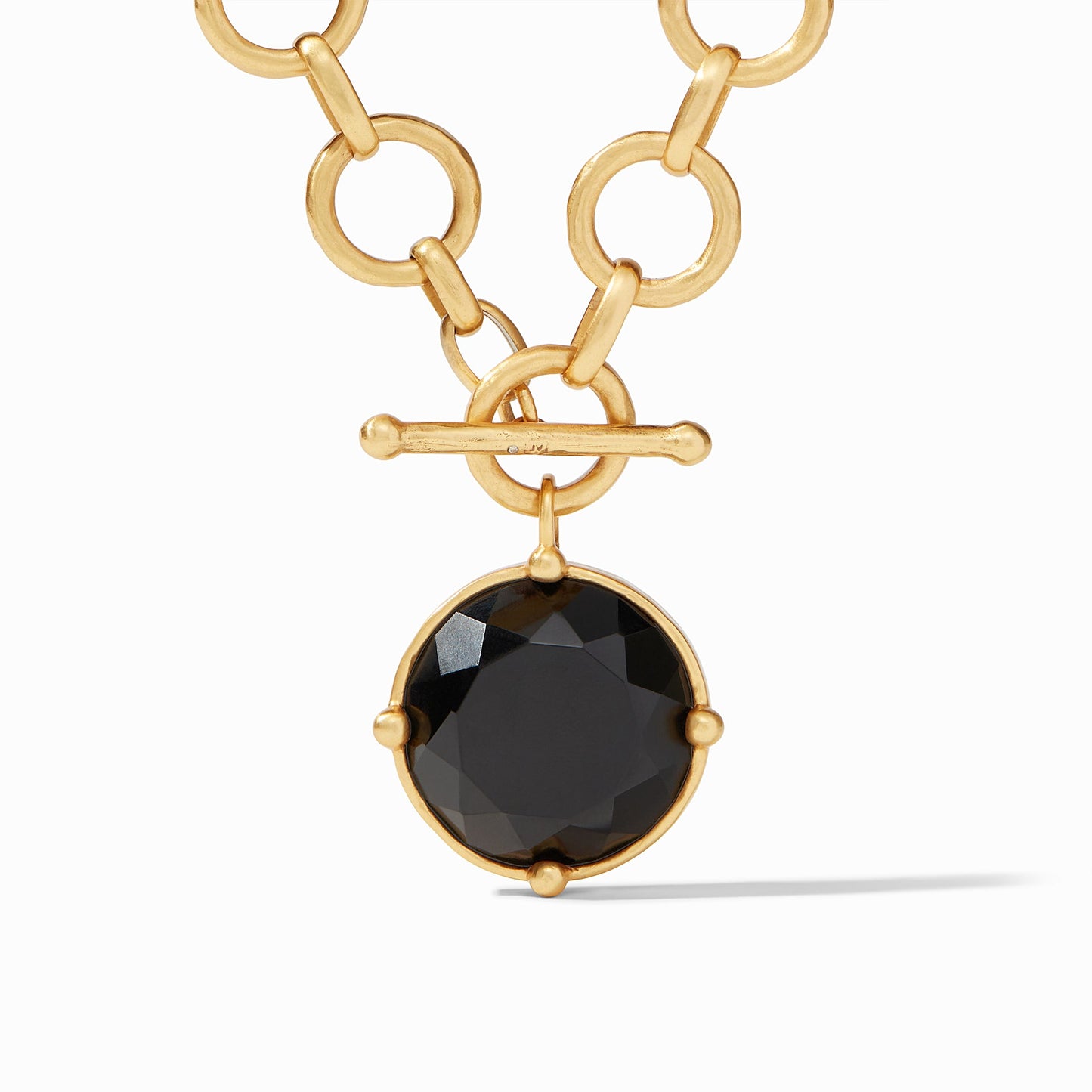 Julie Vos “Honeybee” Necklace-Obsidian Black
