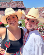 Saturday Silks "Oklahoma Sooners" Skinny Scarf