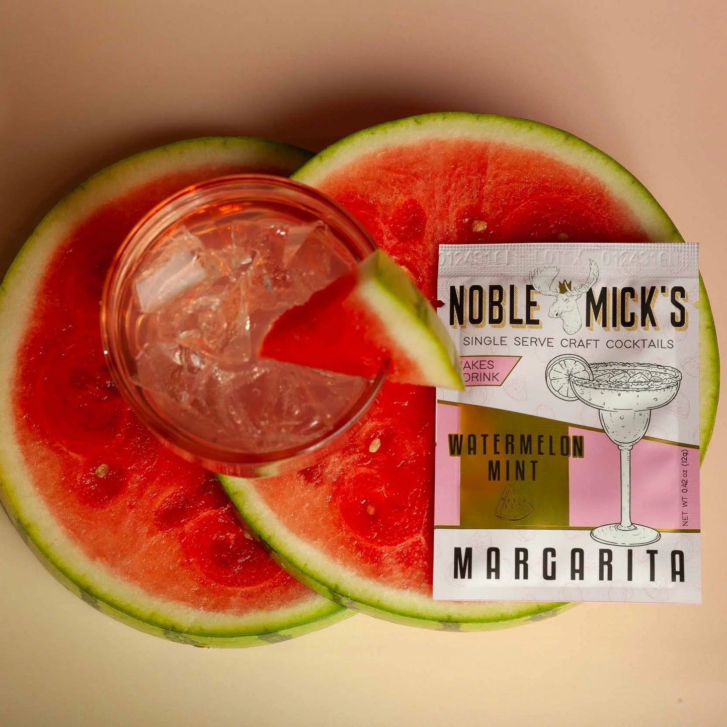 Noble Mick's "Watermelon Mint" Margarita Single Serve Cocktail Mix