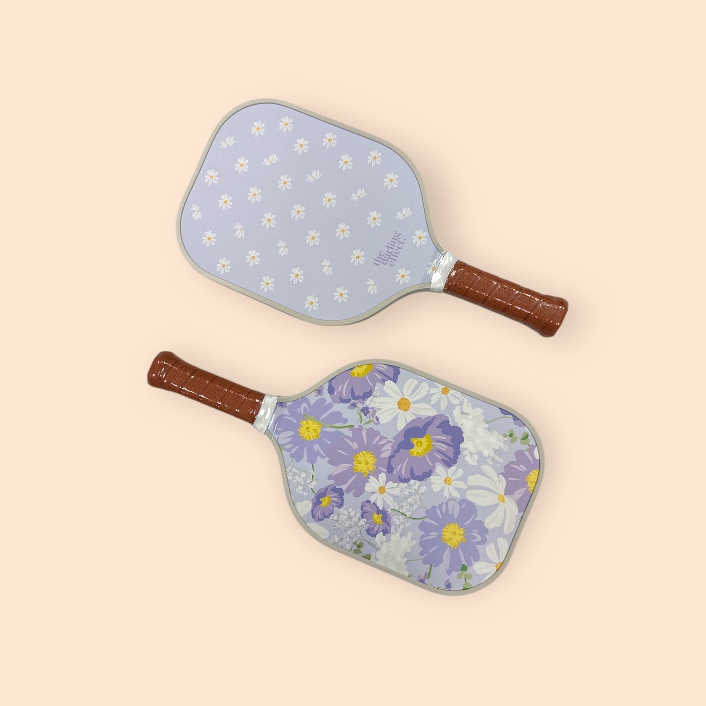 The Darling Effect Pickleball Paddle- Bouquet Beauty Purple