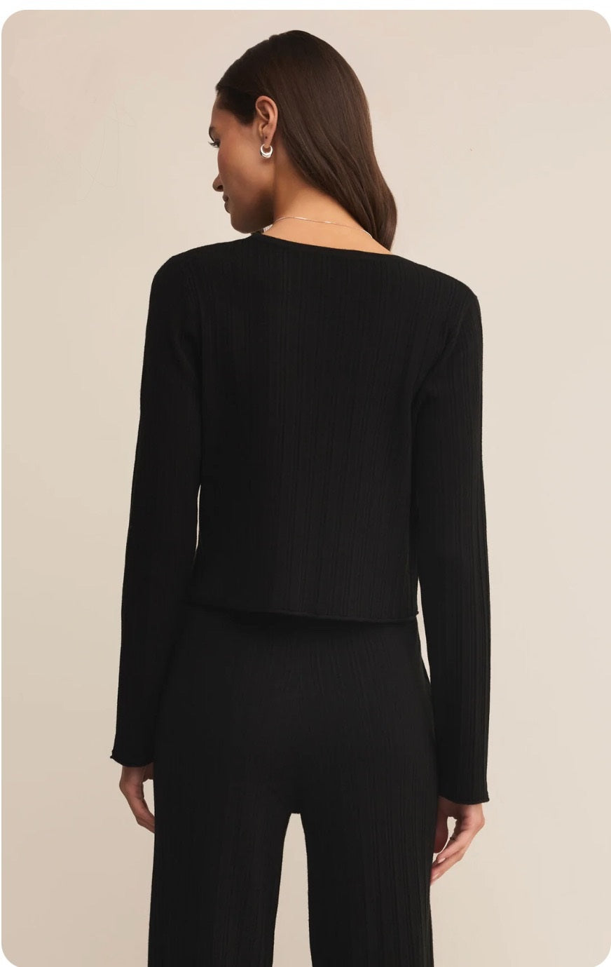 Z Supply Du Monde Sweater - Black
