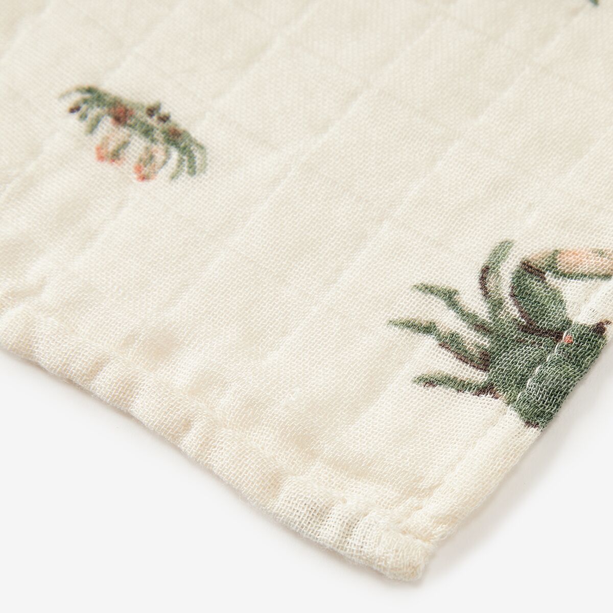 Milkbarn Kids "Coastal Crab" Bamboo Swaddle