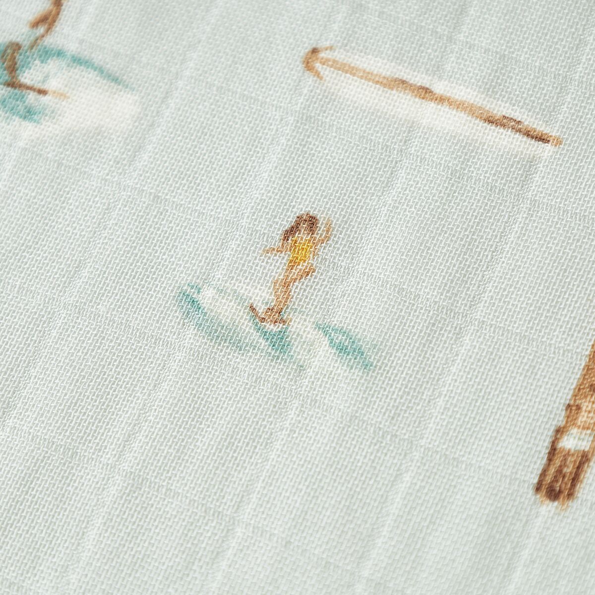 Milkbarn Kids "Vintage Surf" Bamboo Swaddle