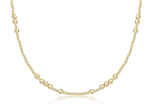 Enewton 17" Choker "Hope Unwritten" 4mm-Gold