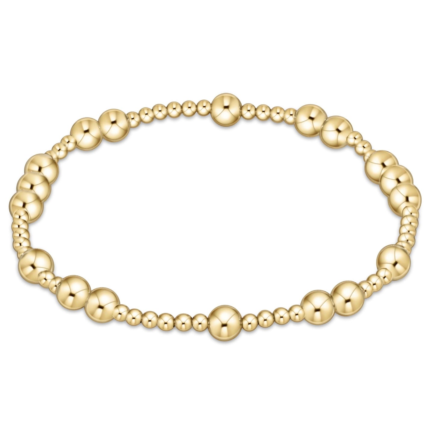Enewton Extends “Hope Unwritten” 5mm Gold Bead Bracelet (BEXHOPUNWG5)