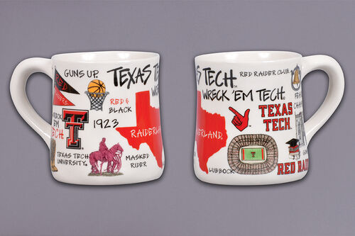 Magnolia Lane Icon Mug-Texas Tech