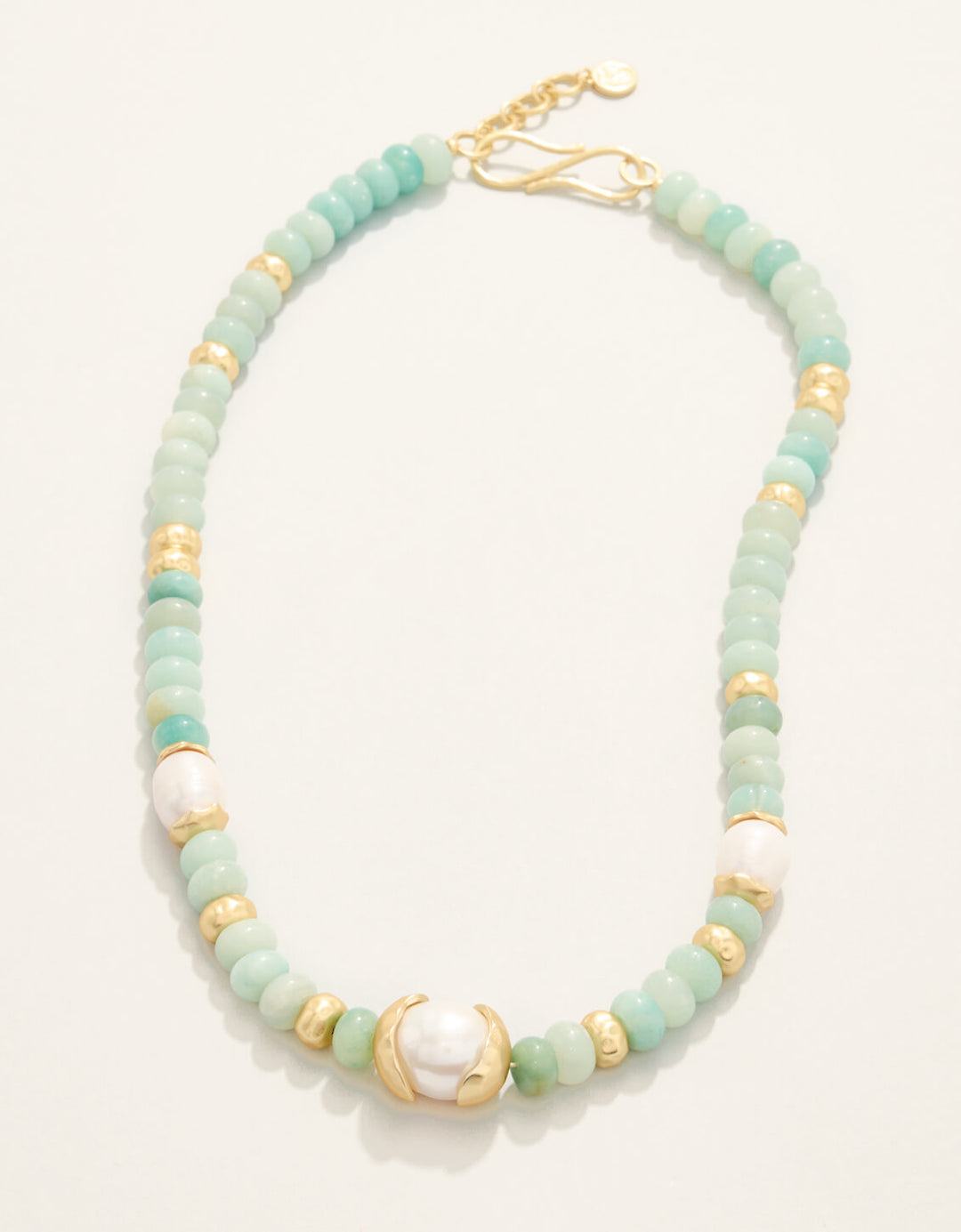 Spartina 449 Seawall Necklace 18"-Amazonite