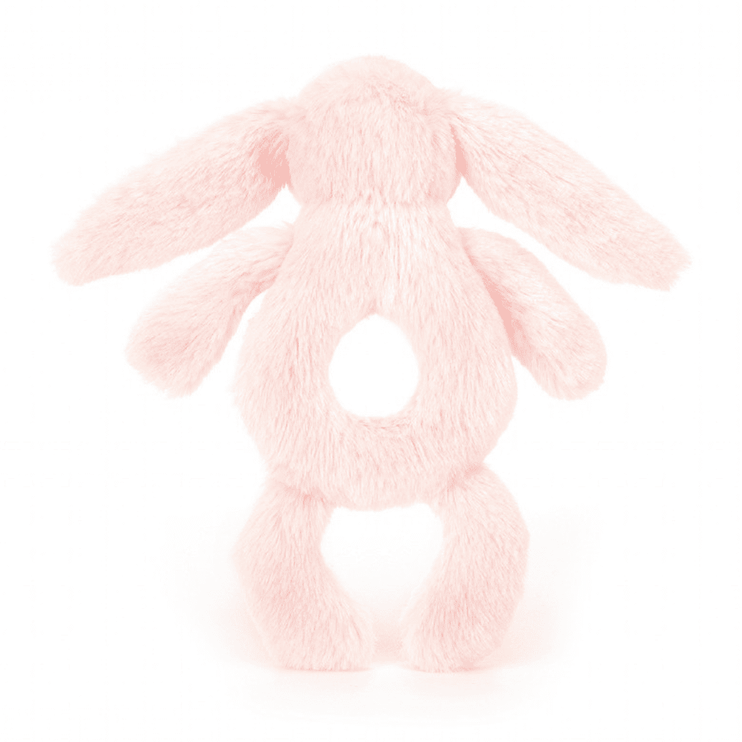 Jellycat Baby Bashful Pink Bunny Ring Rattle