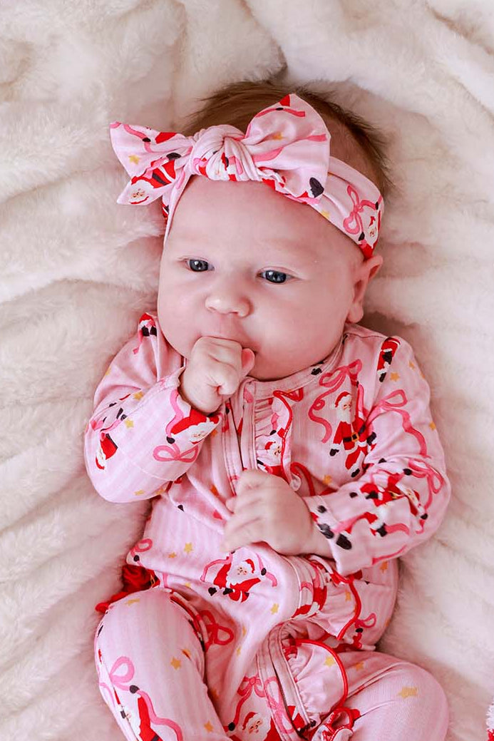 Caden Lane Knit Large Bow Headwrap-Jolly Ribbons