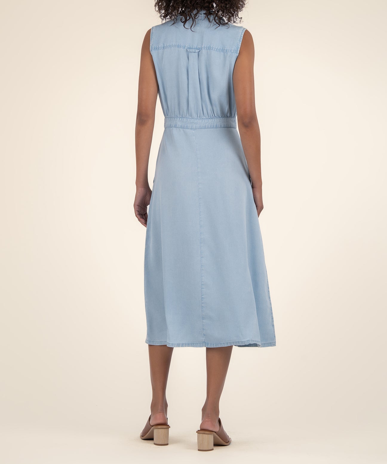 Kut from the Kloth "Dorothy" Sleeveless Dress-Light Wash