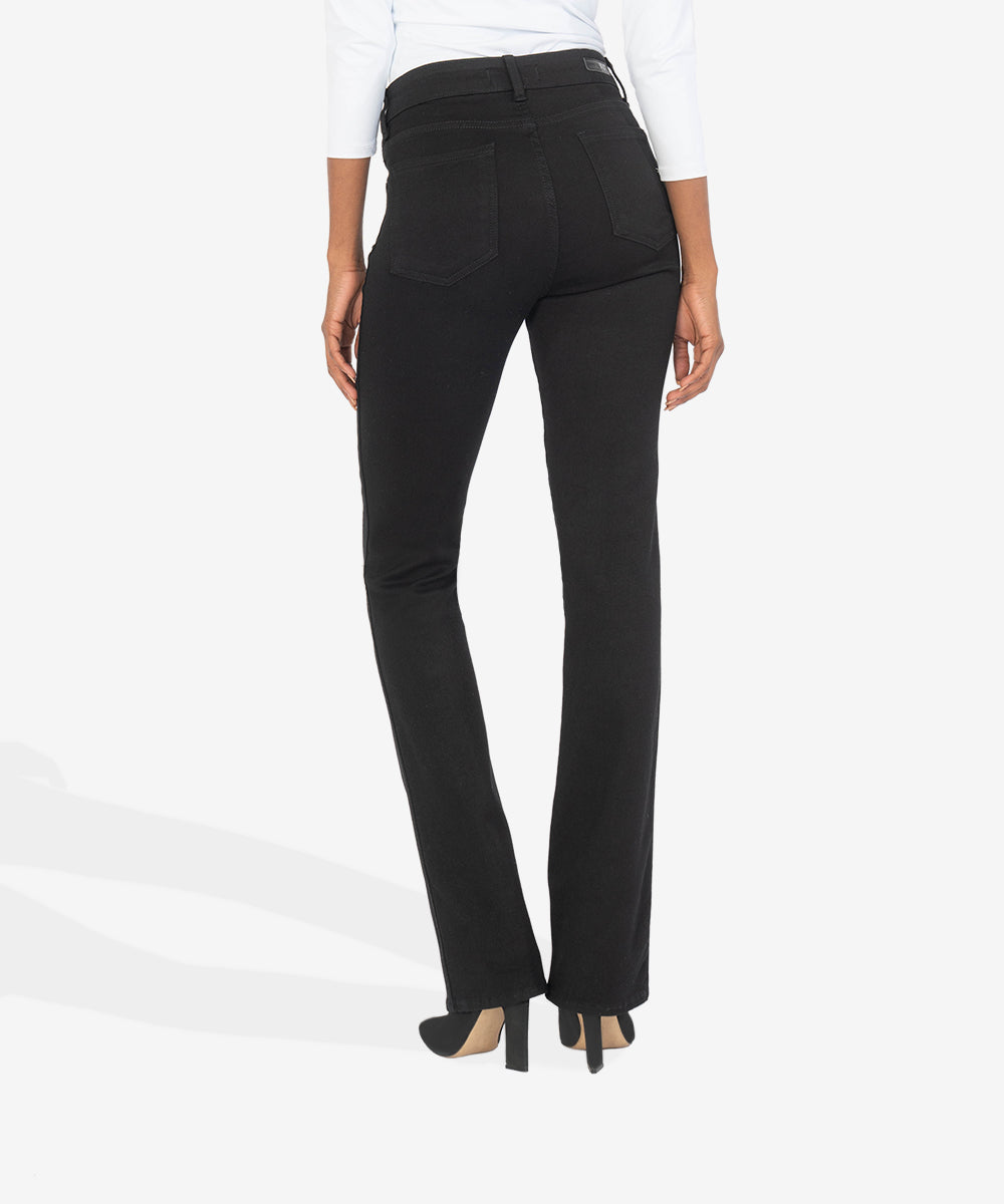 Kut from the Kloth "Natalie" High Rise Fab Ab Boot Cut- Black