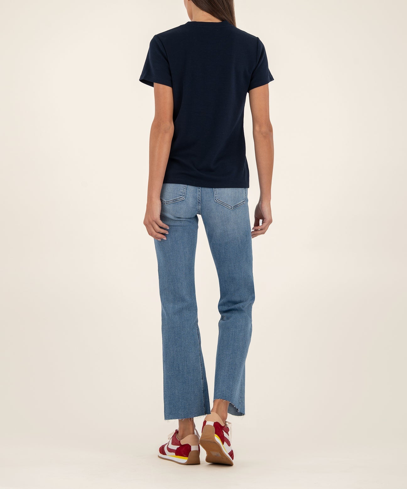 Kut from the Kloth "Remington" Relaxed Fit Tee-Navy