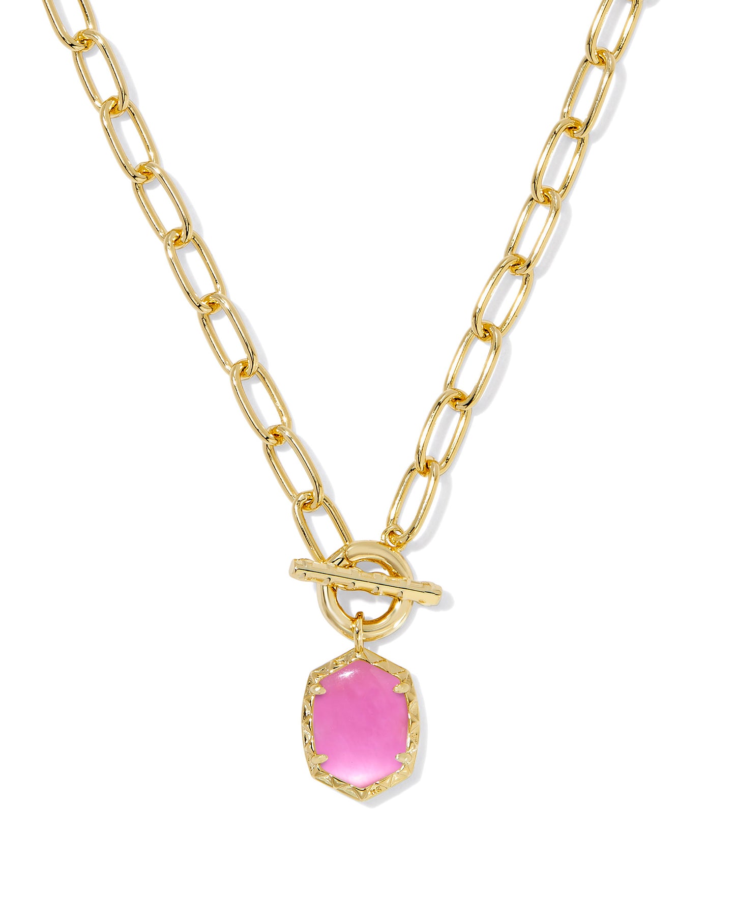 Kendra Scott Daphne Link Chain Necklace Gold Azalea Illusion