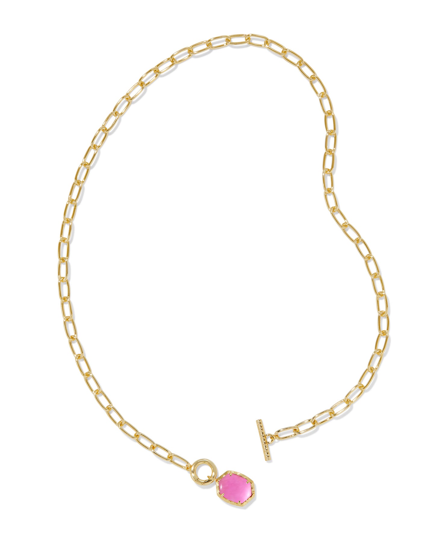 Kendra Scott Daphne Link Chain Necklace Gold Azalea Illusion
