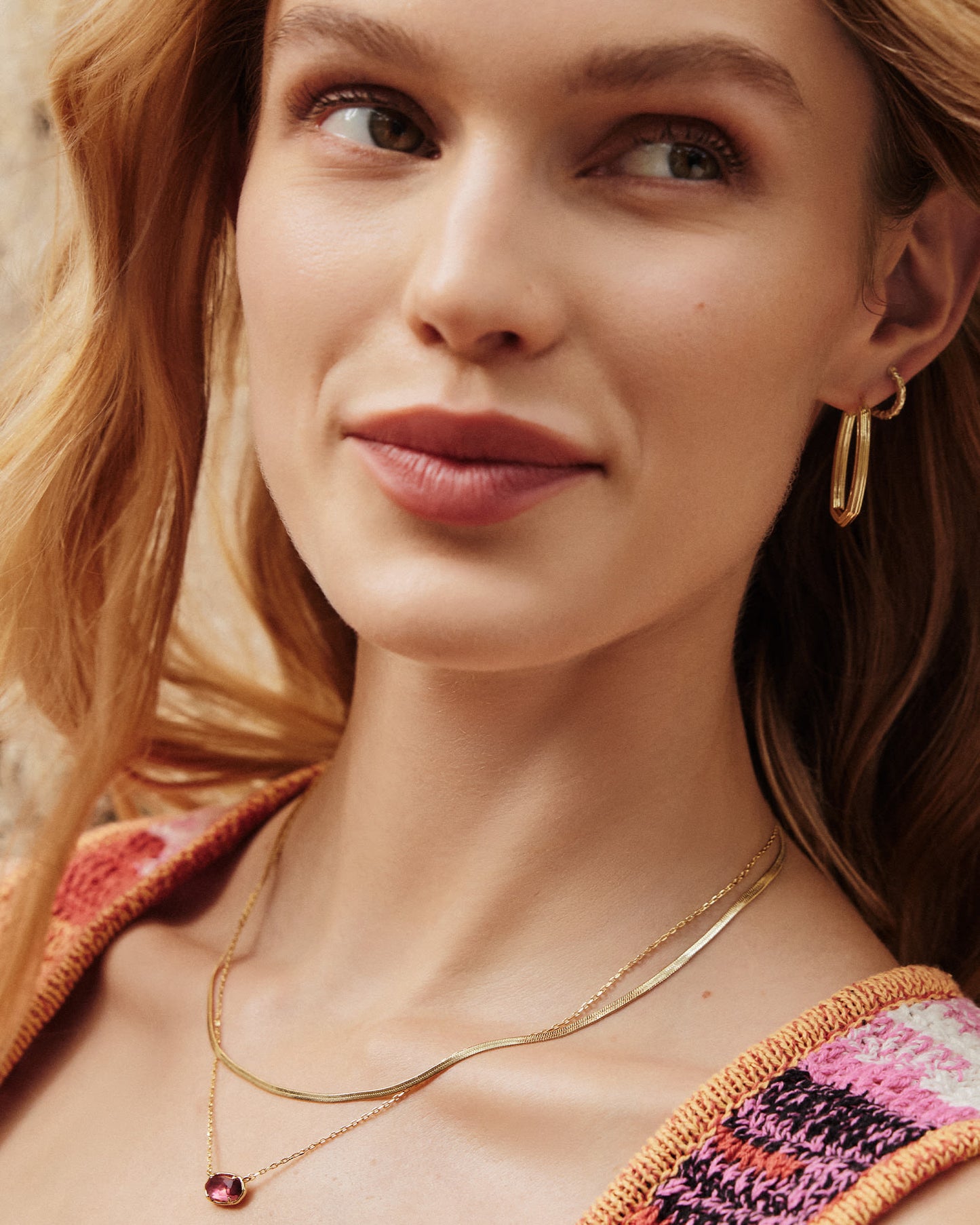 Kendra Scott Heather Hoop Earring-Gold or Silver