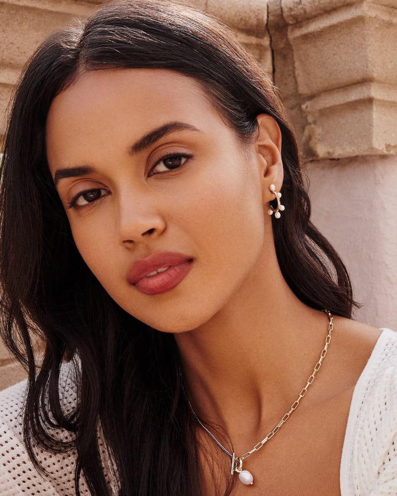 Kendra Scott Leighton Pearl Chain Necklace- 2 Colors