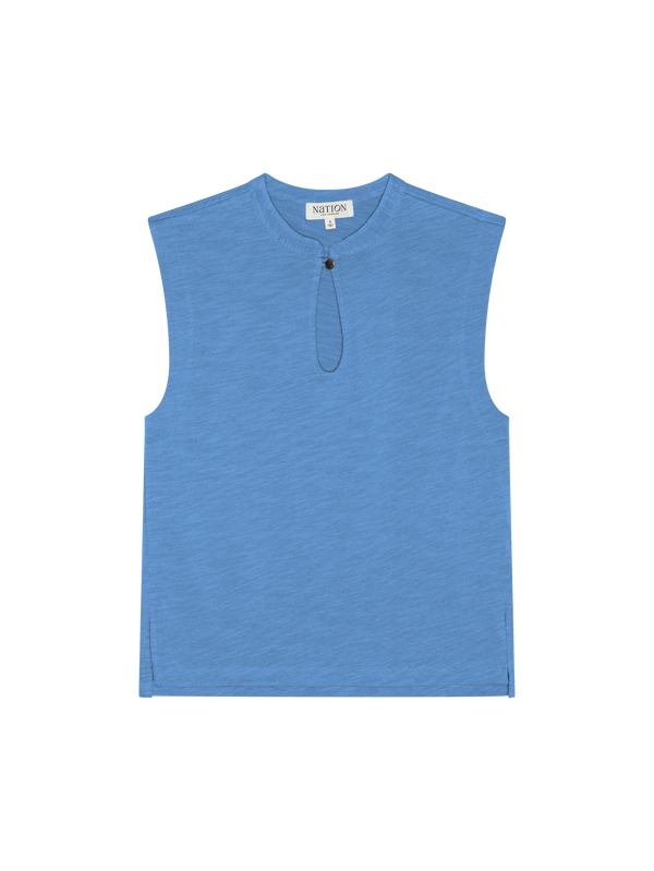 Nation LTD “Luna” Keyhole Tank - Harbor Blue