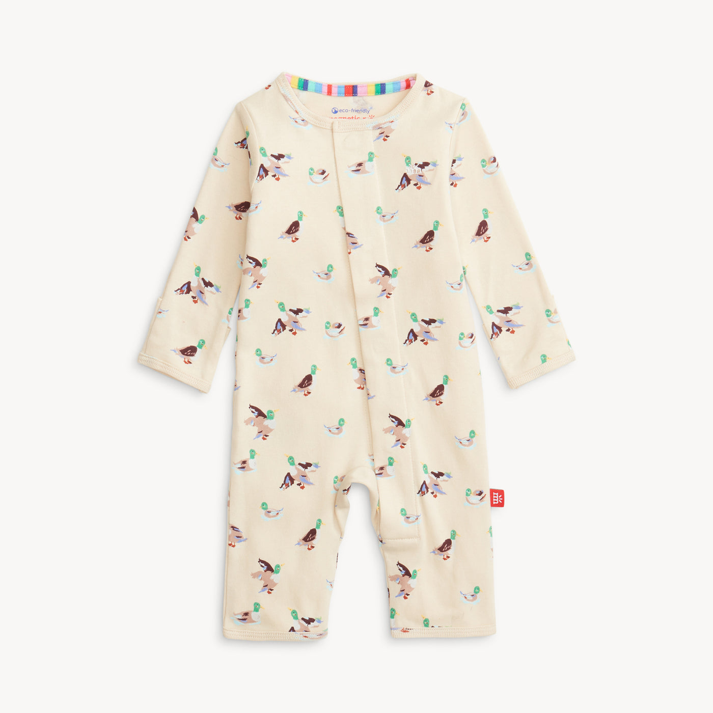 Magnetic Me “Quack Me Up” Organic Cotton Convertible Coverall
