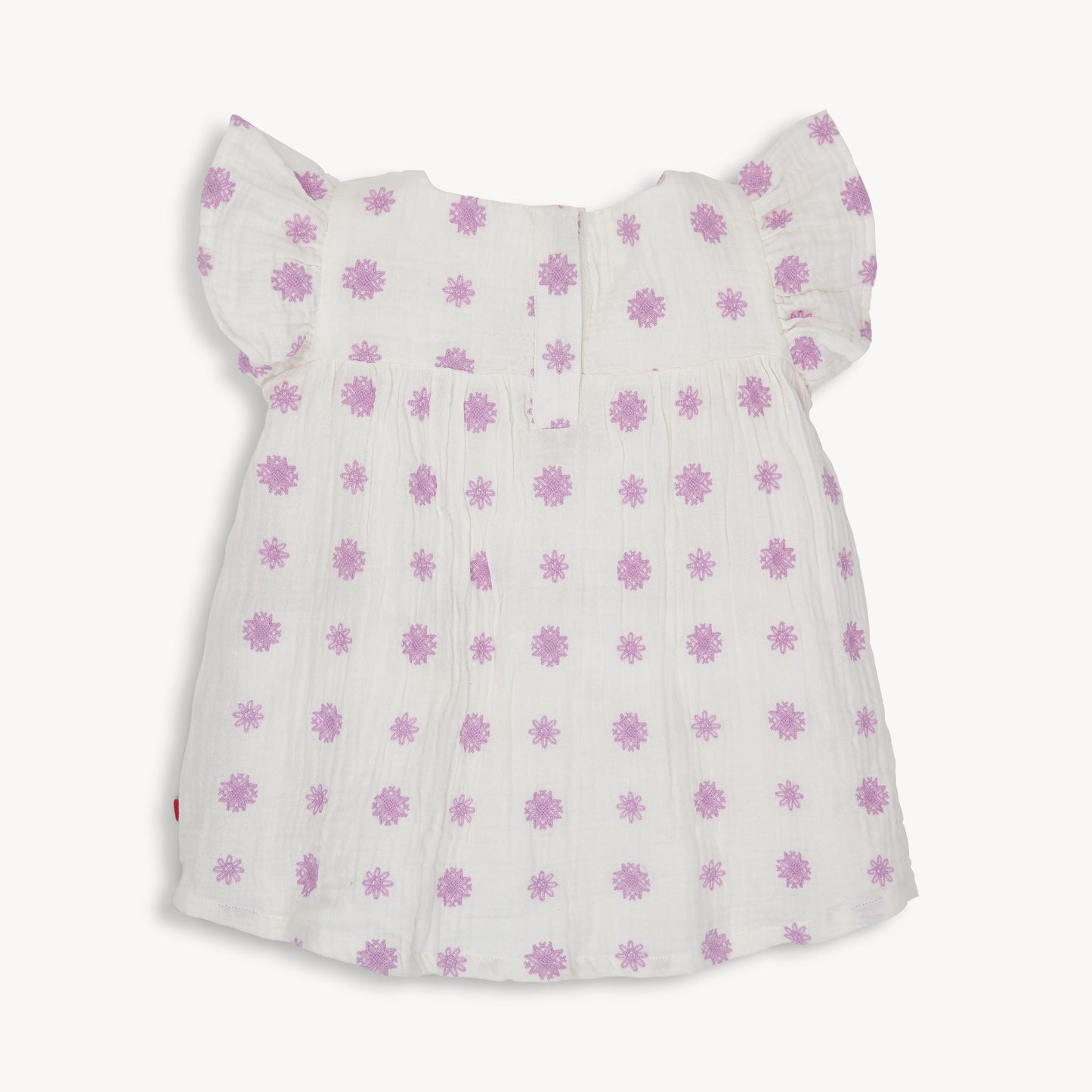 Magnetic Me "Playground Pals" Cotton Gauze Magnetic Easy Peasy Short Sleeve Dress