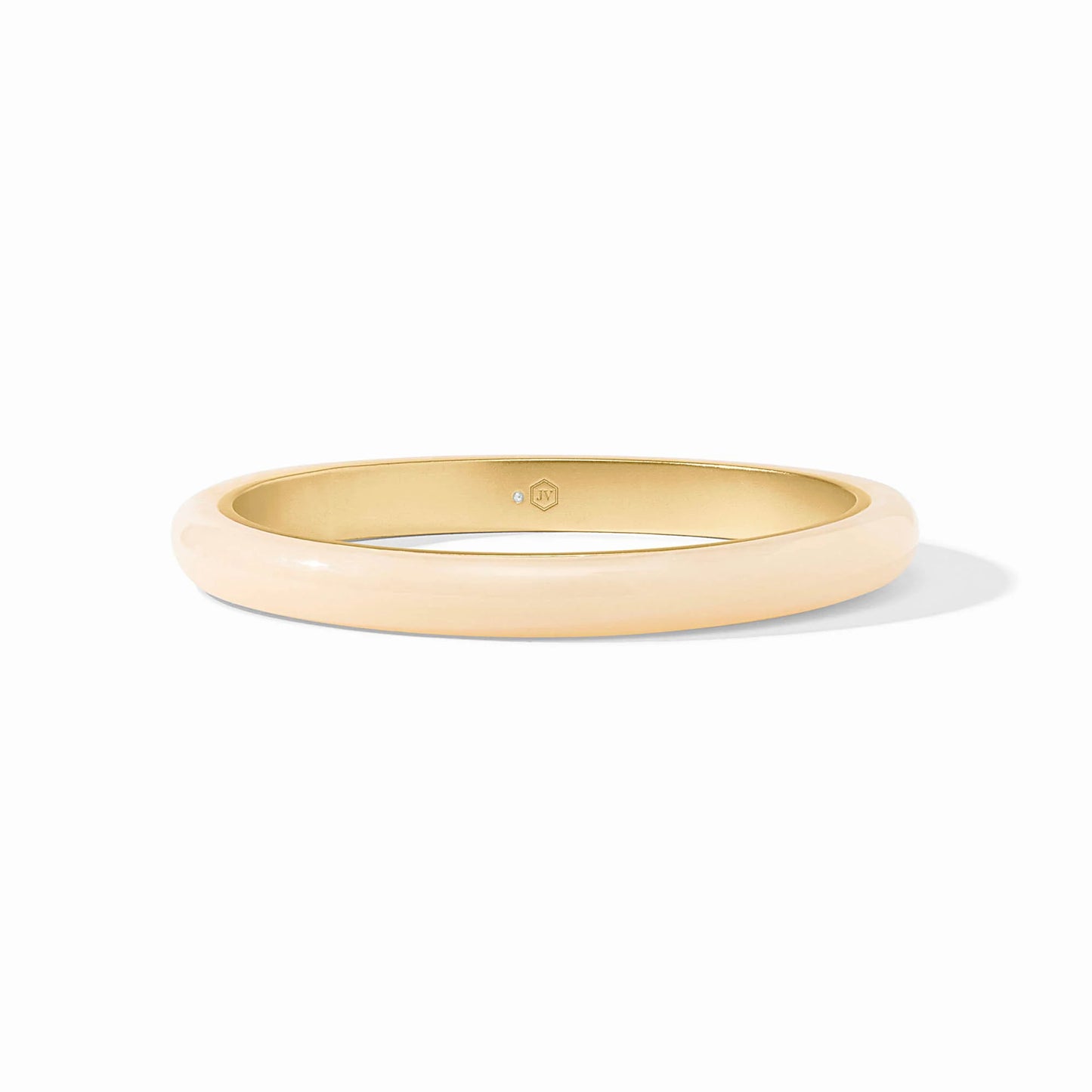 Julie Vos "Madison Statement Bangle"- Ivory