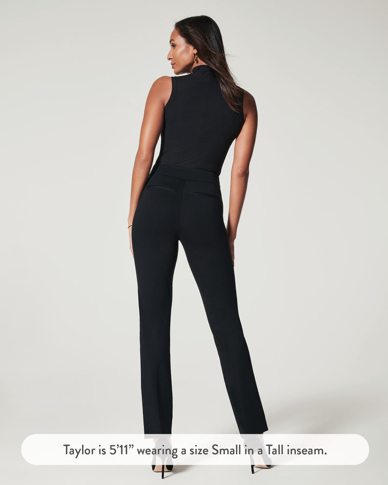 Spanx "The Perfect Pant" Slim Straight-Black