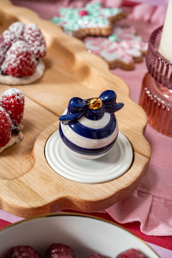 A424 Nora Fleming Deck the Halls Mini (Blue)