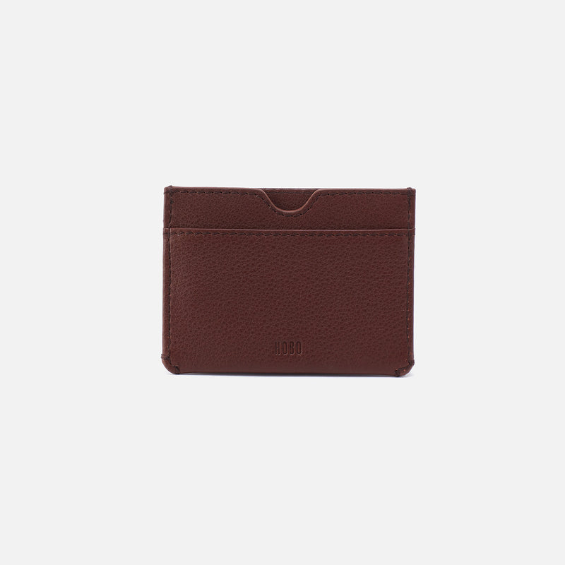 Hobo Bags Men's Credit Card Wallet-Brown