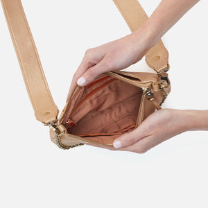 Hobo Bags “Darcy” Crossbody-Dusty Gold