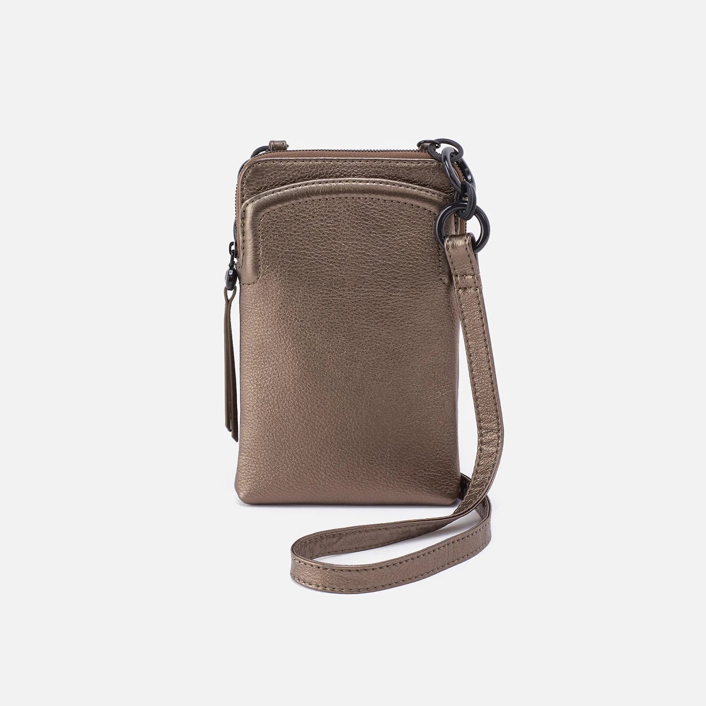 Hobo Bags "Nila" Phone Crossbody-Pewter
