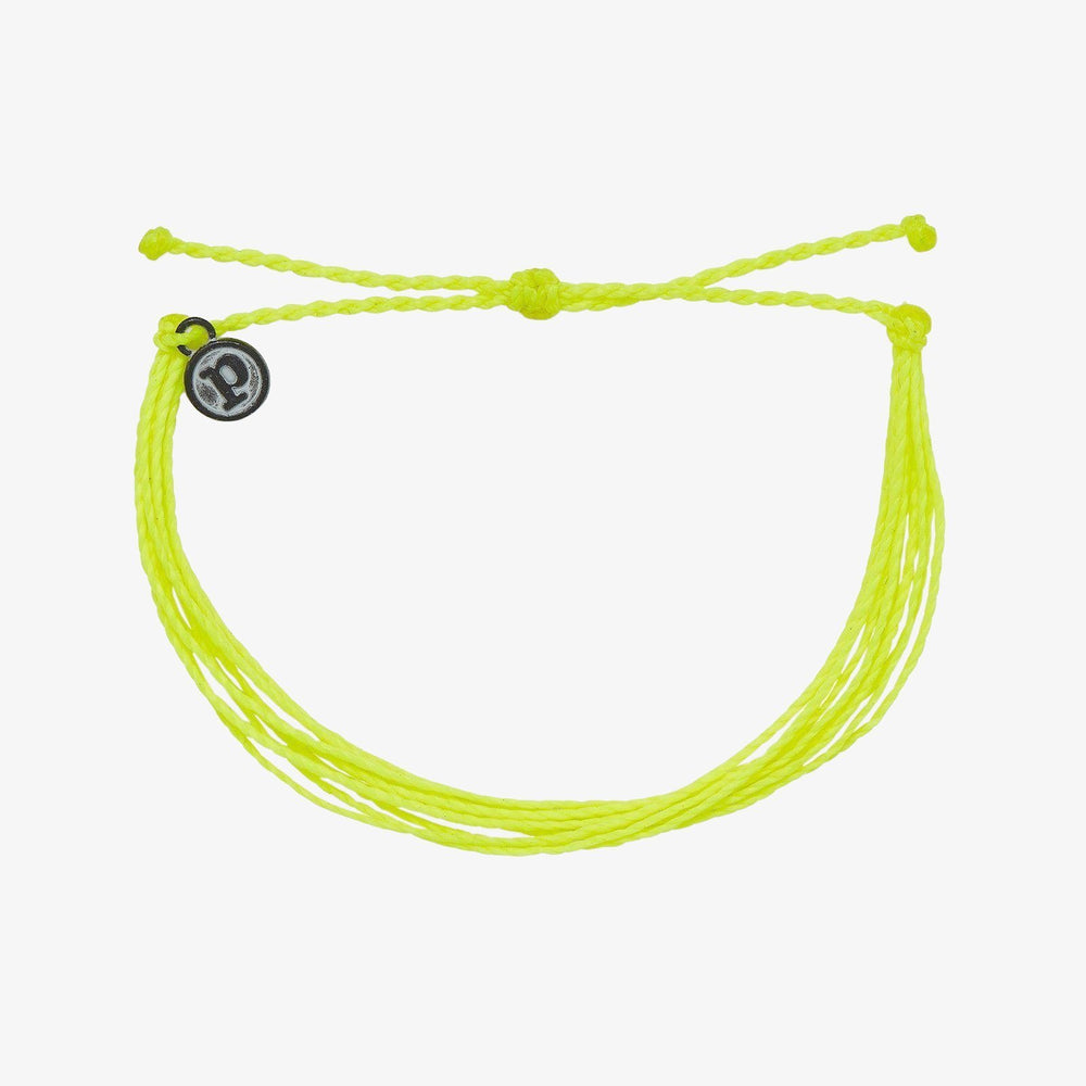 Puravida Original Solid Bracelet-Neon Yellow