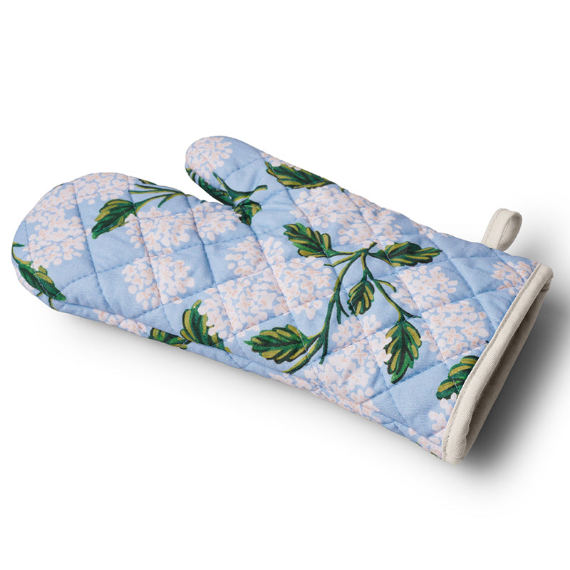 Rifle Paper Co. "Hydrangea" Oven Mitt