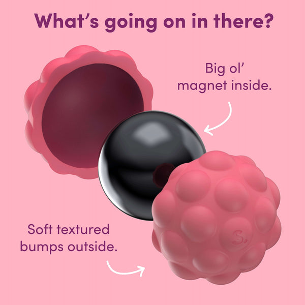 Speks Odds Silicone Magnets - Purple Bumps