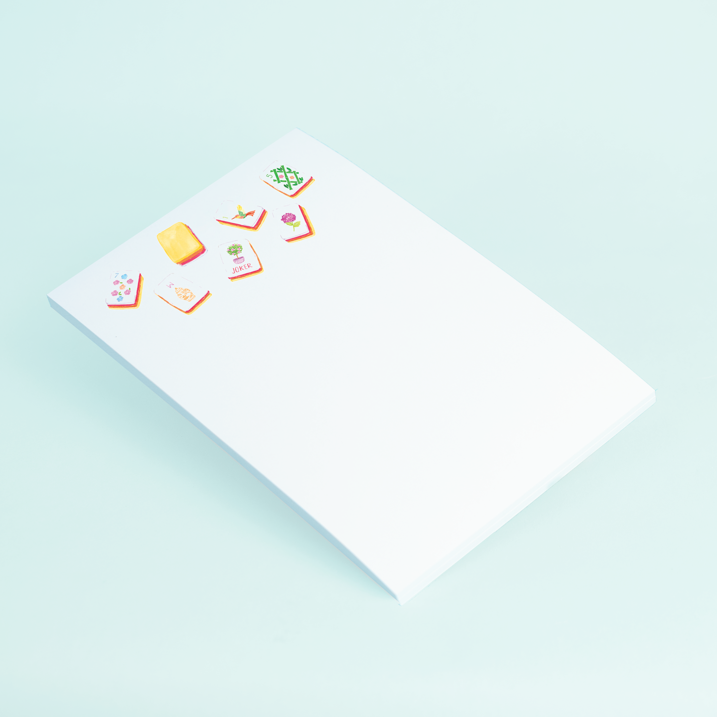 Taylor Paladino Mahjong Notepad-Sunset Tiles