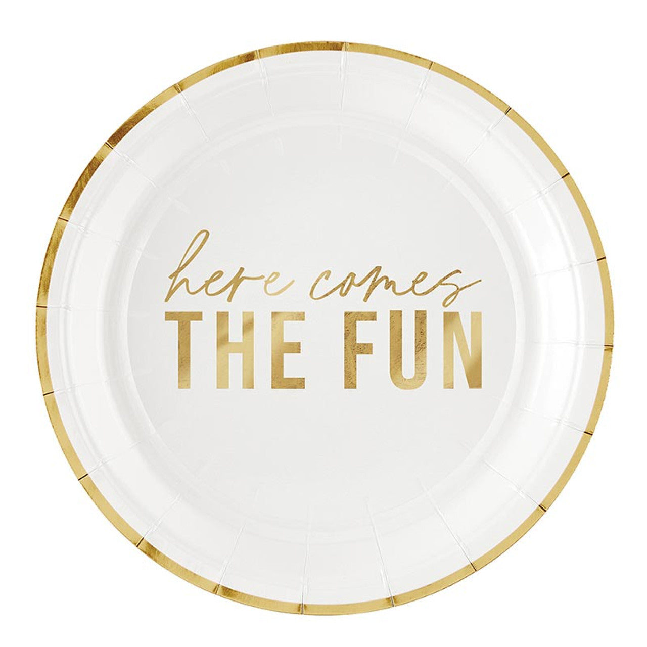 Slant "Here Come the Fun" Plate