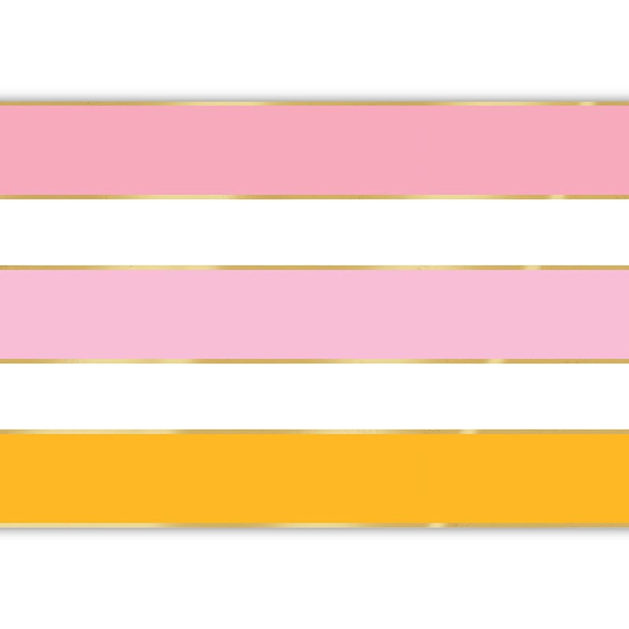 Slant "Cabana Stripe" Table Runner