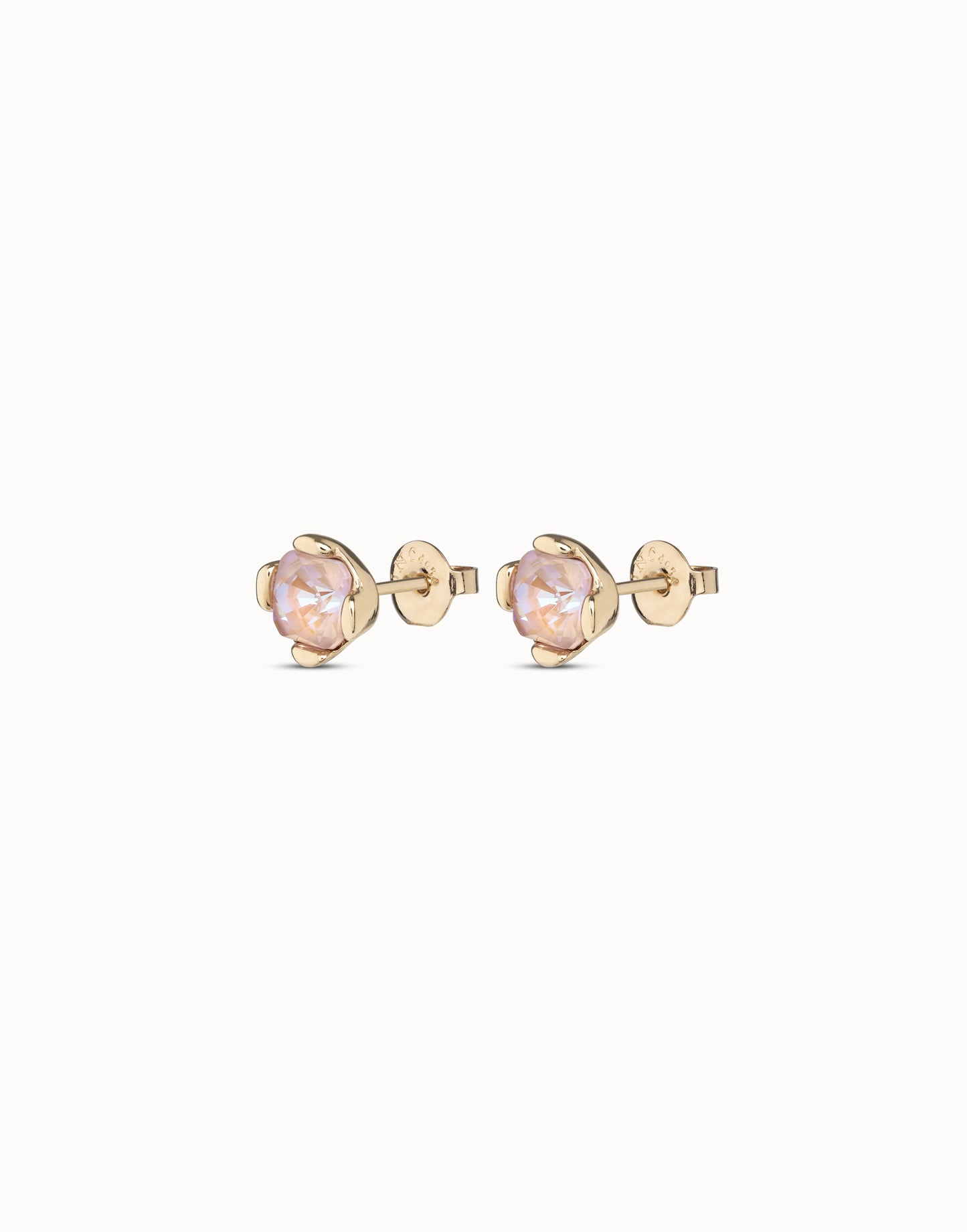 Uno de 50 "Aura Pink" Earrings-Gold