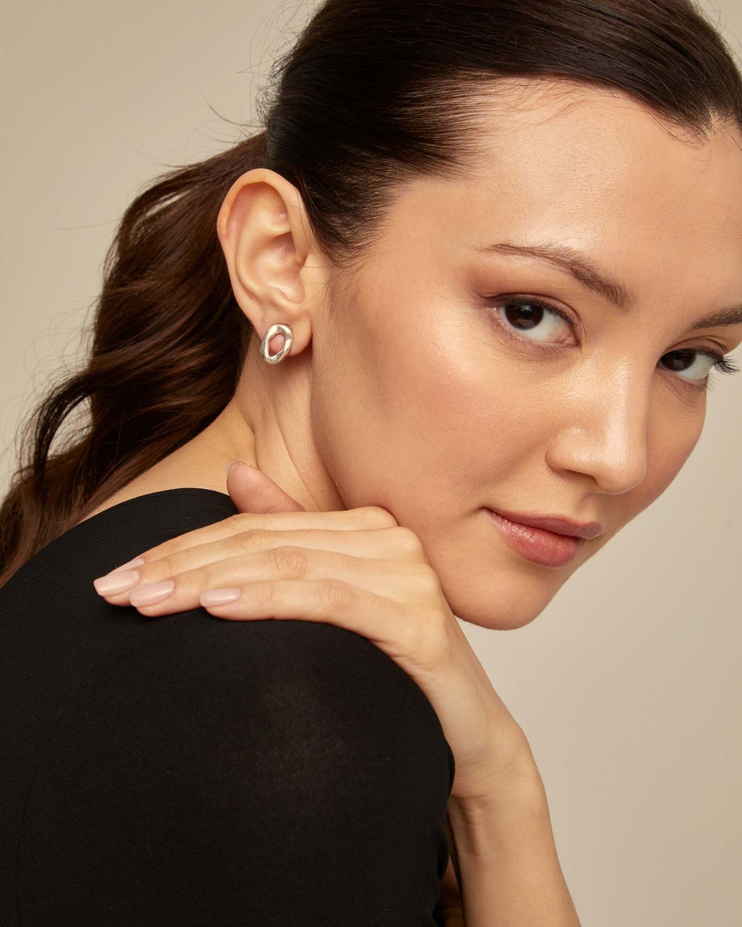 Uno de 50 "Joy of Living" Earrings-Silver